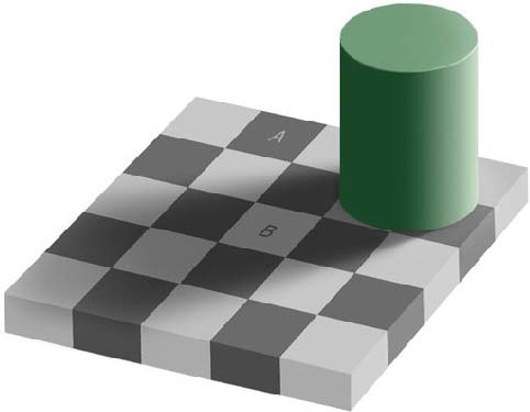 optical illusion squares