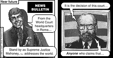 ONE WORLD = CATHOLIC WORLD